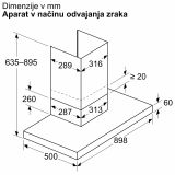 STENSKA KUHINJSKA NAPA BOSCH DWB97DN30