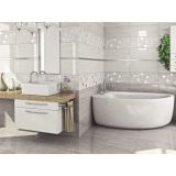 STENSKA PLOŠČICA CERAMICA COLOR SABUNI WHITE 25X60