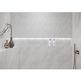 STENSKA PLOŠČICA CERSANIT MARKURIA BELE ČRTE INSERTO MATT 20X60 DEKOR