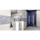 STENSKA PLOŠČICA GORENJE KERAMIKA BLOSSOM WHITE DC PATCHWORK 25X60 DEKOR