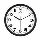 STENSKA URA GALAXY GALAXY 212-K ABS BELA ČRN OKVIR 25CM