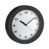 STENSKA URA TFA ČRNA 22 CM