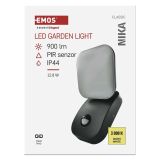 STENSKA VRTNA SVETILKA EMOS LED 12.8W,IP44, 900LM WALL MOUNTED