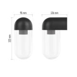 STENSKA VRTNA SVETILKA EMOS LED E27,IP44,MAX 15W WALL MOUNTED