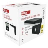 STENSKA VRTNA SVETILKA EMOS LED IP44,SOLAR, WALL MOUNTED