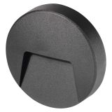 STENSKA VRTNA SVETILKA EMOS ORIENTACIJSKA 3W NW OKROGLA, ANTRACIT