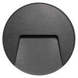 STENSKA VRTNA SVETILKA EMOS ORIENTACIJSKA 3W NW OKROGLA, ANTRACIT