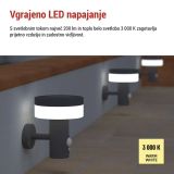 STENSKA VRTNA SVETILKA EMOS TERION S PIR SENZORJEM 12.5 X 14.7 X 14.6 CM