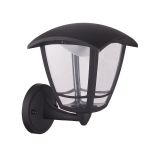 STENSKA VRTNA SVETILKA FEROTEHNA LANTERNA UP 8W LED PVC, ČRNA