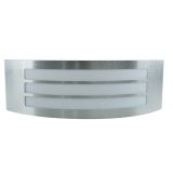 STENSKA VRTNA SVETILKA FEROTEHNA NEPAL 1XE27 MAX.16W TEMNO SIVA