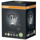 STENSKA VRTNA SVETILKA OSRAM LANTERN CLASSIC UP 10W BK, ENDURA STYLE, LED