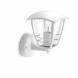 STENSKA VRTNA SVETILKA PHILIPS 15380/31/16 CREEK 1X60W E27 BELA