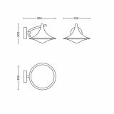 STENSKA VRTNA SVETILKA PHILIPS 17207/93/16 CEDAR 1X15W E27 ANTRACIT