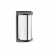 STENSKA VRTNA SVETILKA PHILIPS 17229/30/16 POND 1X23W E27 ČRNA