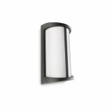 STENSKA VRTNA SVETILKA PHILIPS 17229/30/16 POND 1X23W E27 ČRNA