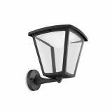 STENSKA VRTNA SVETILKA PHILIPS COTTAGE 1X4.5W LED 15480/30/16 ČRNA