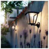 STENSKA VRTNA SVETILKA PHILIPS COTTAGE 1X4.5W LED 15480/30/16 ČRNA