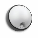 STENSKA VRTNA SVETILKA PHILIPS EAGLE 1X3.5W ČRNA, LED