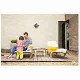 STENSKA VRTNA SVETILKA PHILIPS EDEN 1X7.5W RJAVA,