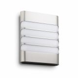 STENSKA VRTNA SVETILKA PHILIPS RACCOON 1X3W INOX, LED