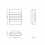 STENSKA VRTNA SVETILKA PHILIPS RACCOON 1X3W INOX, LED