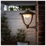 STENSKA VRTNA SVETILKA PHILIPS ROBIN 1X4.5W LED 15470/30/16 ČRNA