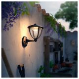 STENSKA VRTNA SVETILKA PHILIPS ROBIN 1X4.5W LED 15479/30/16 ČRNA