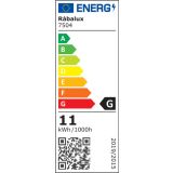 STENSKA VRTNA SVETILKA RABALUX PALANGA 12W 800LM 24X16CM