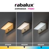 STENSKA VRTNA SVETILKA RABALUX RAB 77220 ZARAGOZA