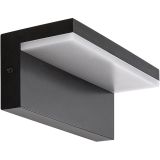 STENSKA VRTNA SVETILKA RABALUX ZARAGOZA 10W L21CM ČRNA