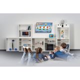 STENSKI NOSILEC ZA TV, NAGIBEN, 122 CM (48") DO 25 KG, RAZMIK MED STENO 2,9 CM