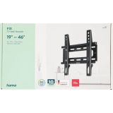 STENSKI NOSILEC ZA TV, TRDEN, 117 CM (46") DO 25 KG, RAZMIK MED STENO 2,5 CM
