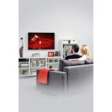 STENSKI NOSILEC ZA TV, TRDEN, 191 CM (75") DO 40 KG, RAZMIK MED STENO 2,5 CM