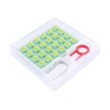 STIKALA ZA TIPKOVNICO REDRAGON BULLET-QT A-113 24PCS, ZELENA