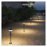 STOJEČA VRTNA SVETILKA EMOS TERION S PIR SENZORJEM 12.5 X 12.5 X 80 CM