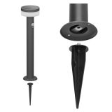 STOJEČA VRTNA SVETILKA EMOS TERION S PIR SENZORJEM 12.5 X 12.5 X 80 CM