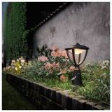 STOJEČA VRTNA SVETILKA PHILIPS ROBIN 1X4.5W LED 15472/30/16 ČRNA