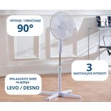 STOJEČI VENTILATOR PLATINET PSF1616 16" (41CM) BEL
