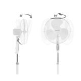 STOJEČI VENTILATOR PLATINET PSF1616 16" (41CM) BELO-SIV