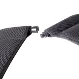 STOL ZA KAMPIRANJE BRUNNER ARAVEL 3D PODPORA ZA NOGE ČRNA ZA STOL VELIKOSTI M