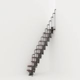 STOPNICE ARKE KARINA ČRNA/TEMNA