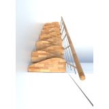 STOPNICE MINKA QUATRO BELA/BUKEV