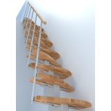 STOPNICE MINKA QUATRO BELA/BUKEV