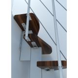 STOPNICE MINKA QUATRO BELA/TEMNA BUKEV