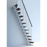 STOPNICE MINKA QUATRO BELA/TEMNA BUKEV