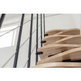 STOPNICE MINKA QUATRO ČRNA/BUKEV