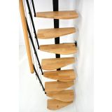 STOPNICE MINKA QUATRO ČRNA/BUKEV