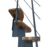 STOPNICE MINKA QUATRO SIVA/BUKEV