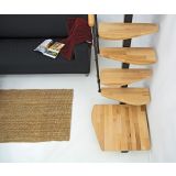 STOPNICE MINKA QUATRO TURN ČRNA/BUKEV