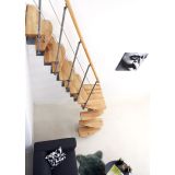 STOPNICE MINKA QUATRO TURN SIVA/BUKEV